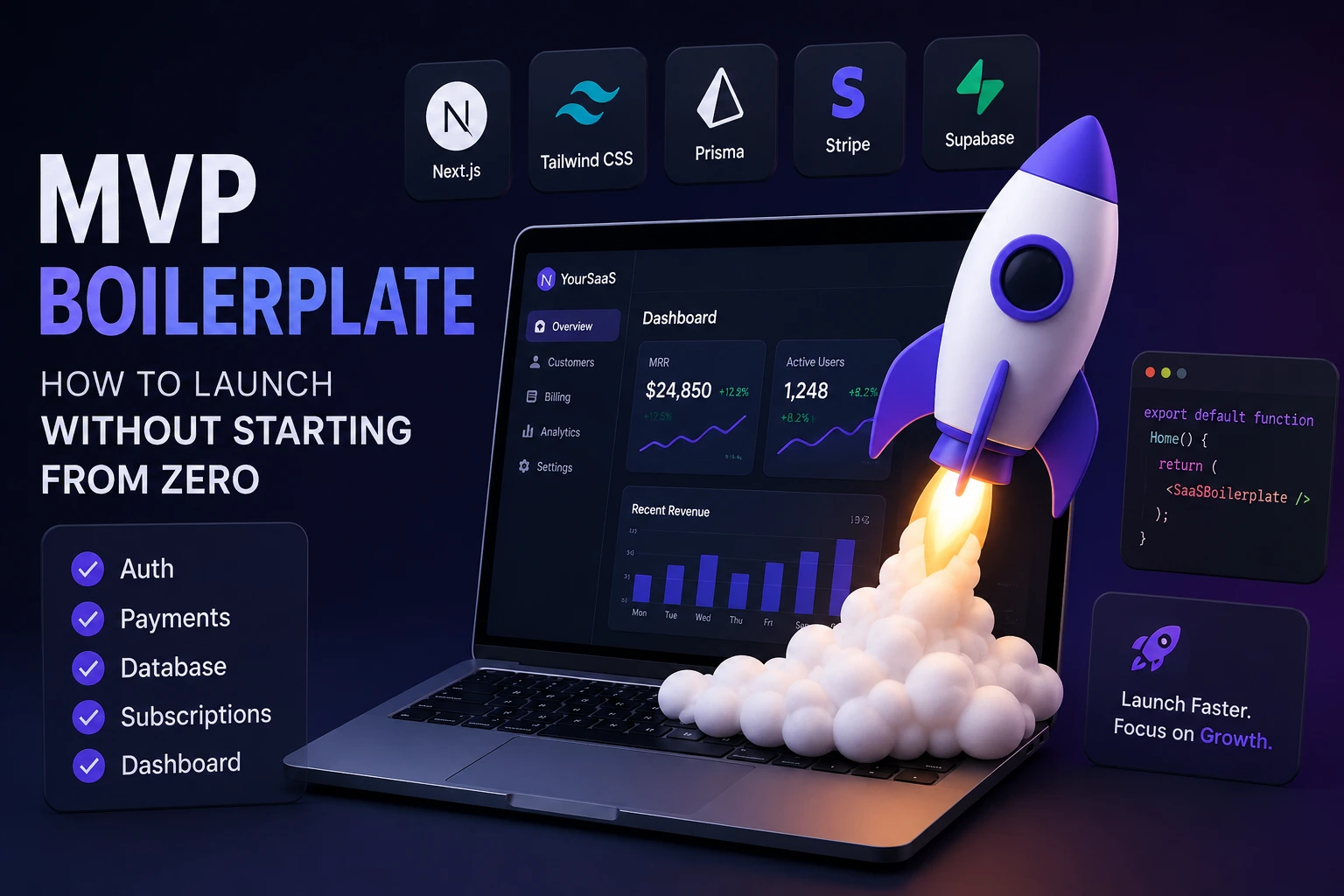 MVP Boilerplate: How to Launch Without Starting From Zero